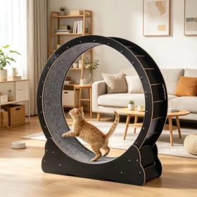 Wooden Cat Exercise Wheel (Option: default title)