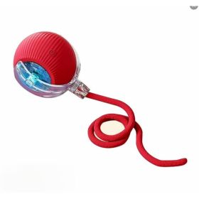 Rolling Pet Toy With Rope  Smart Indoor Entertainment (Option: A)