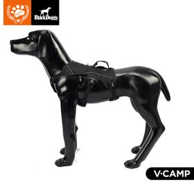 Professional Dog Harness Adjustable Pet Body Harness Vest Visible at Night Outdoor Training Harnesses Premium Quality Chest Straps No-Pull Effect (size: S)