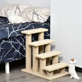 Pet Stairs Dog Cat Step Scratch Post (Option: default title)